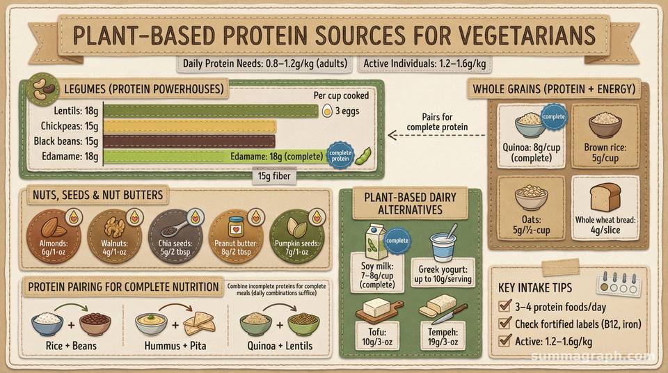 Source. Example Plants Plant-Based Protein Sources for Vegetarians: A Comprehensive Guide ...