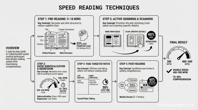5 Proven Speed Reading Techniques to Double Your Reading Speed ...