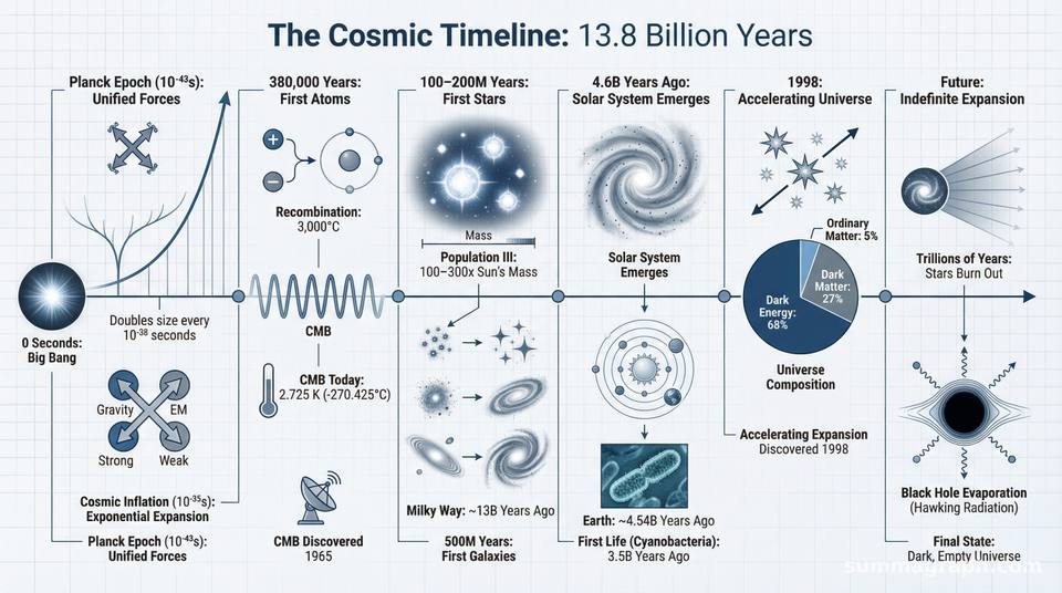 Big Bang Timeline: History of the Universe | Summagraph